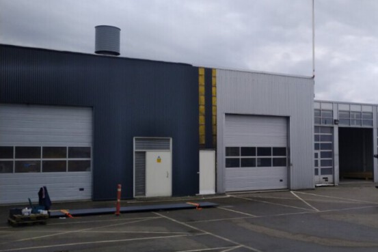 Vervanging buitenschil van nieuwe hal Kampen Groningen