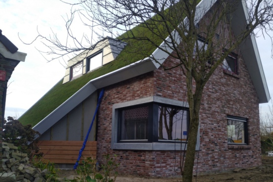 Woning Overschild bekleden met Aluminium zetwerk