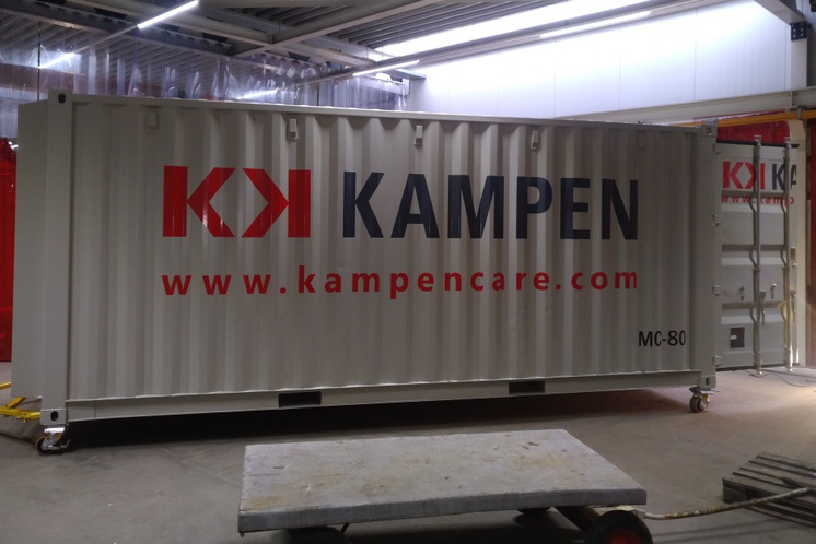 Zeecontainer isoleren